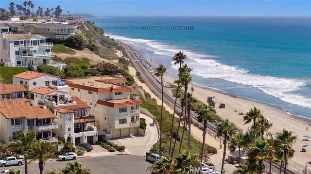 front view of a building with a yard