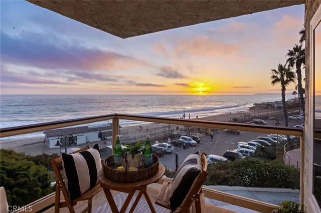 a view of a building with a street
