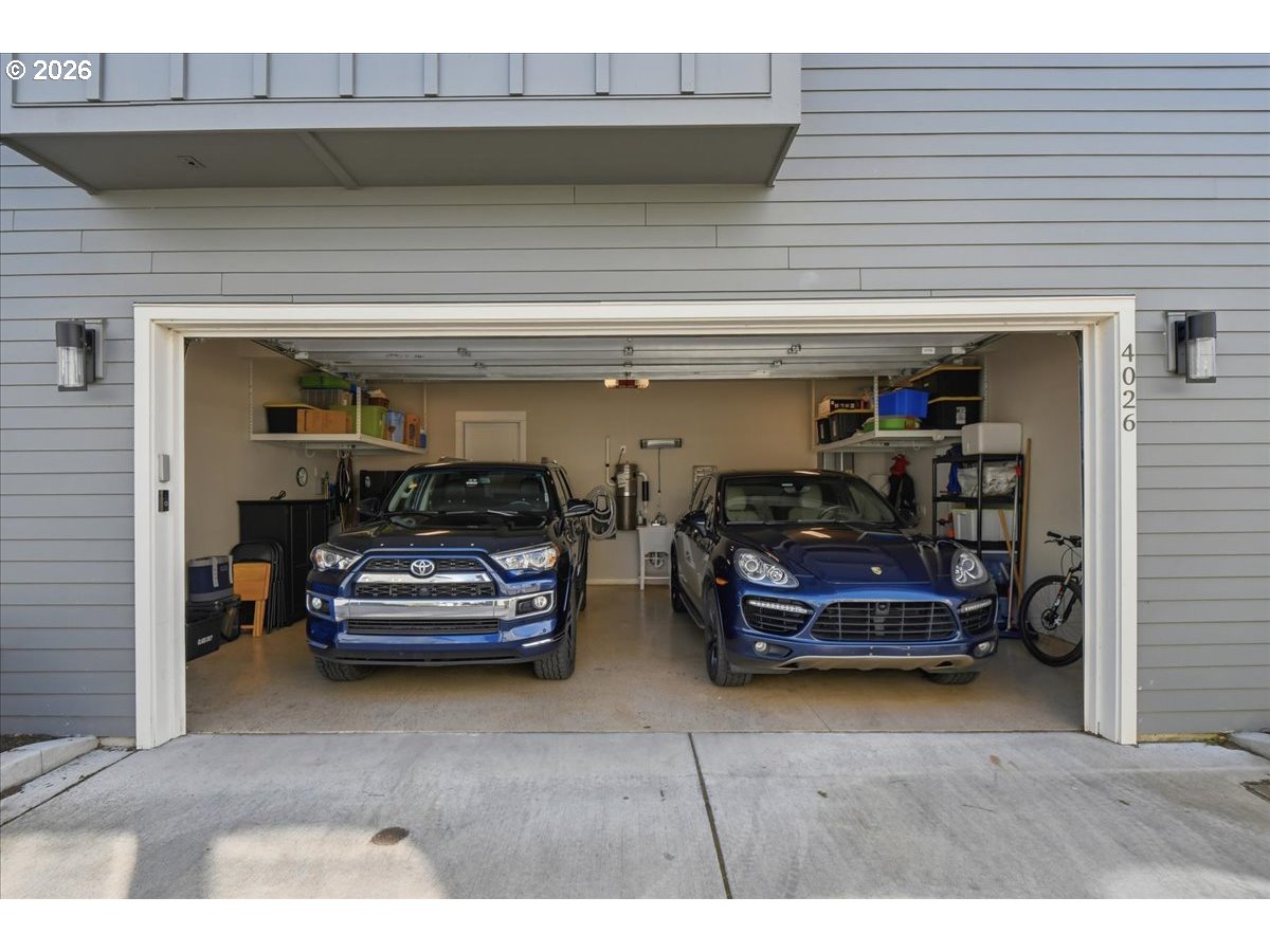 4026 Northwest 75th Avenue, Unit 70 Camas, WA 98607 - Photo 28 of 47 a car parked in garage