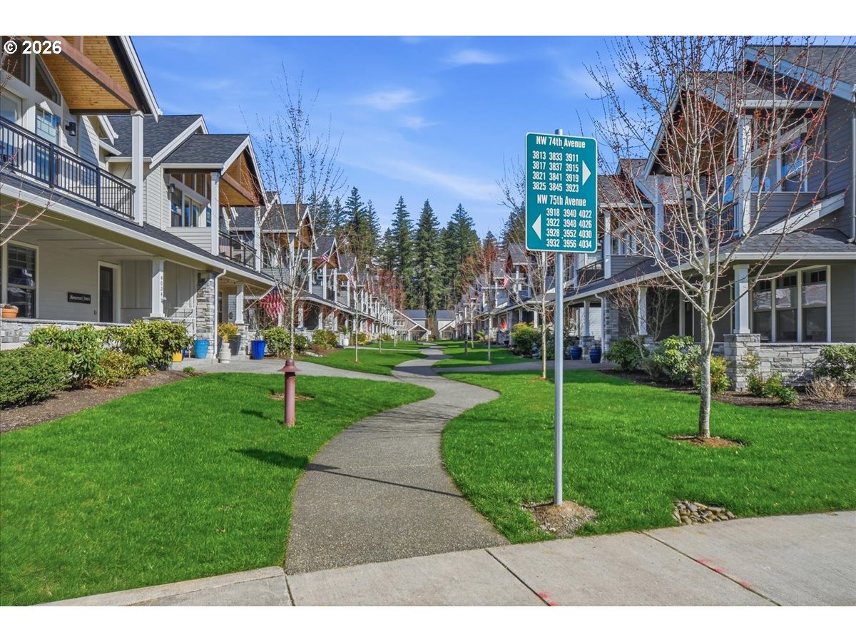 4026 Northwest 75th Avenue, Unit 70 Camas, WA 98607 - Photo 44 of 47 a view of a house next to a yard