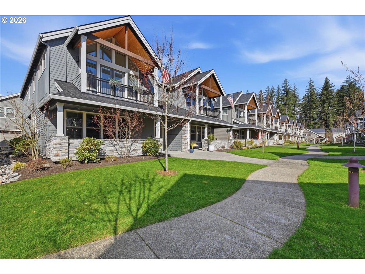 4026 Northwest 75th Avenue, Unit 70 Camas, WA 98607 - Photo 45 of 47 a front view of house with yard and green space