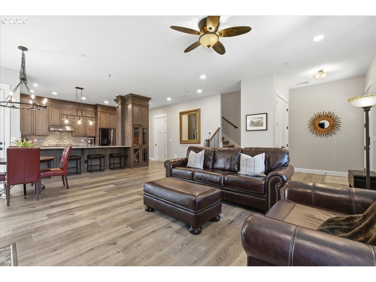 4026 Northwest 75th Avenue, Unit 70 Camas, WA 98607 - Photo 7 of 47 a living room with furniture and kitchen view