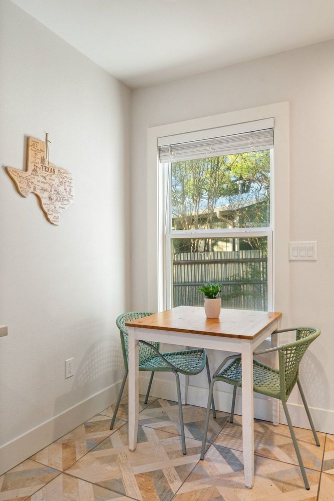 2702 Crest Avenue, Unit 1 Austin, TX 78702 - Photo 15 of 29 The bright breakfast area offers a welcoming space for everyday meals