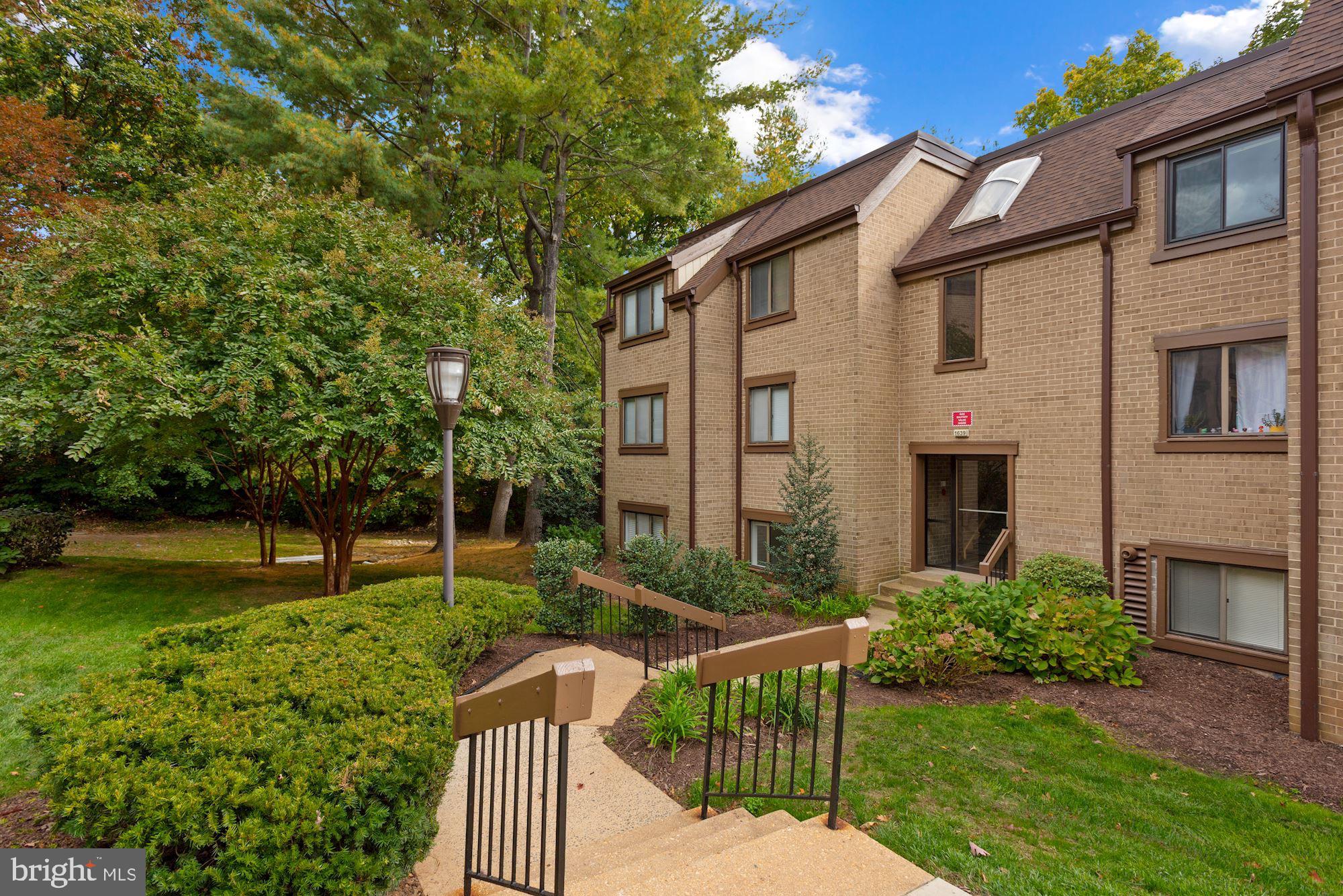 1639 Parkcrest Circle, Unit 300 Reston, VA 20190 - Photo 1 of 23 Light-filled corner, end unit, top level 2bd/2bath