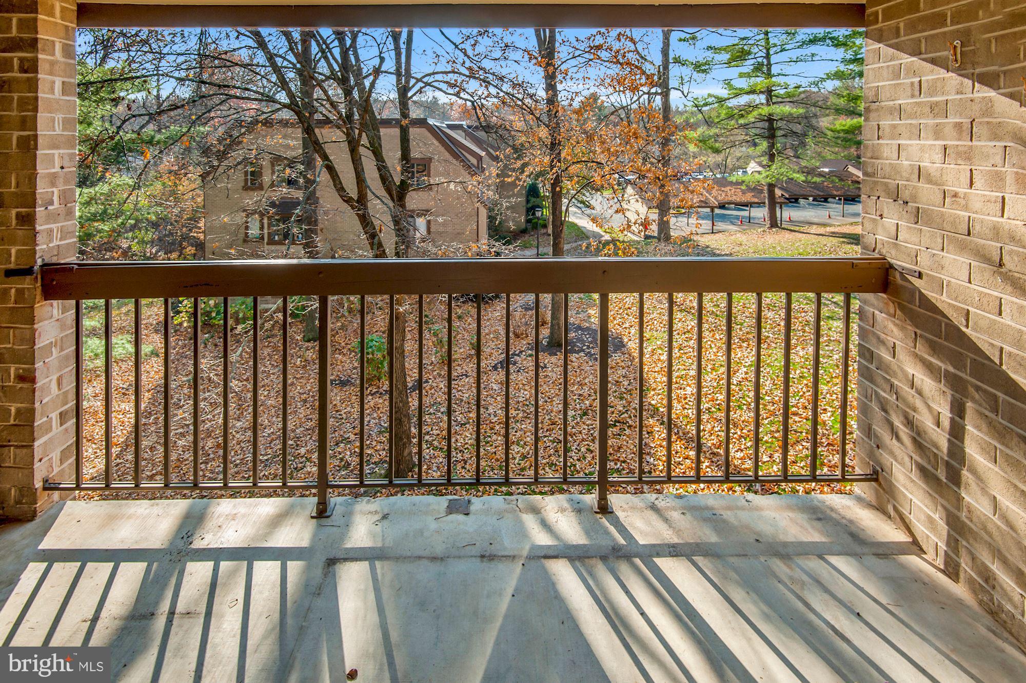 1639 Parkcrest Circle, Unit 300 Reston, VA 20190 - Photo 6 of 23 Private covered balcony