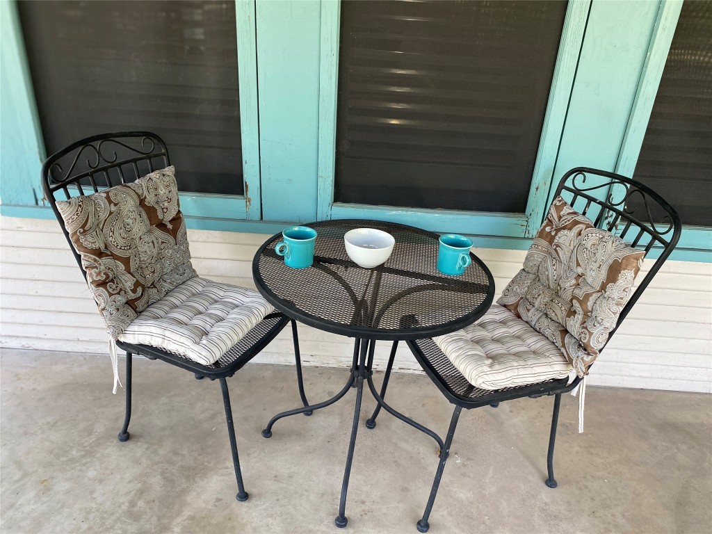 3101 Wheeler Street Austin, TX 78705 - Photo 12 of 16 a backyard of a house with table and chairs