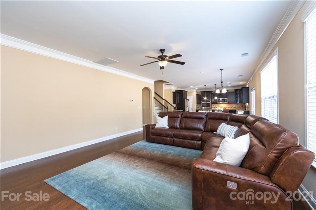 281 Annatto Way Tega Cay, SC 29708 - Photo 14 of 48 a living room with furniture and a ceiling fan