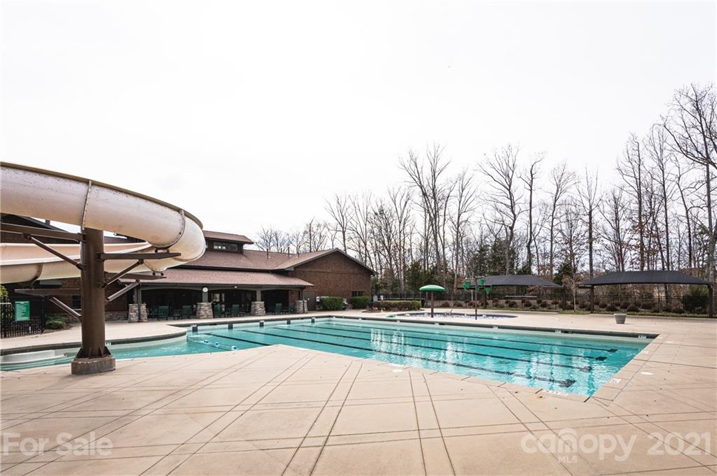 281 Annatto Way Tega Cay, SC 29708 - Photo 46 of 48 a view of swimming pool with outdoor seating and yard