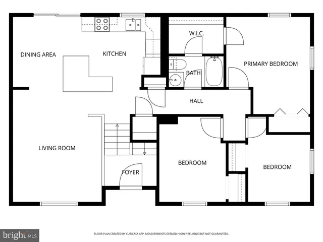 a picture of a wall with a white wall