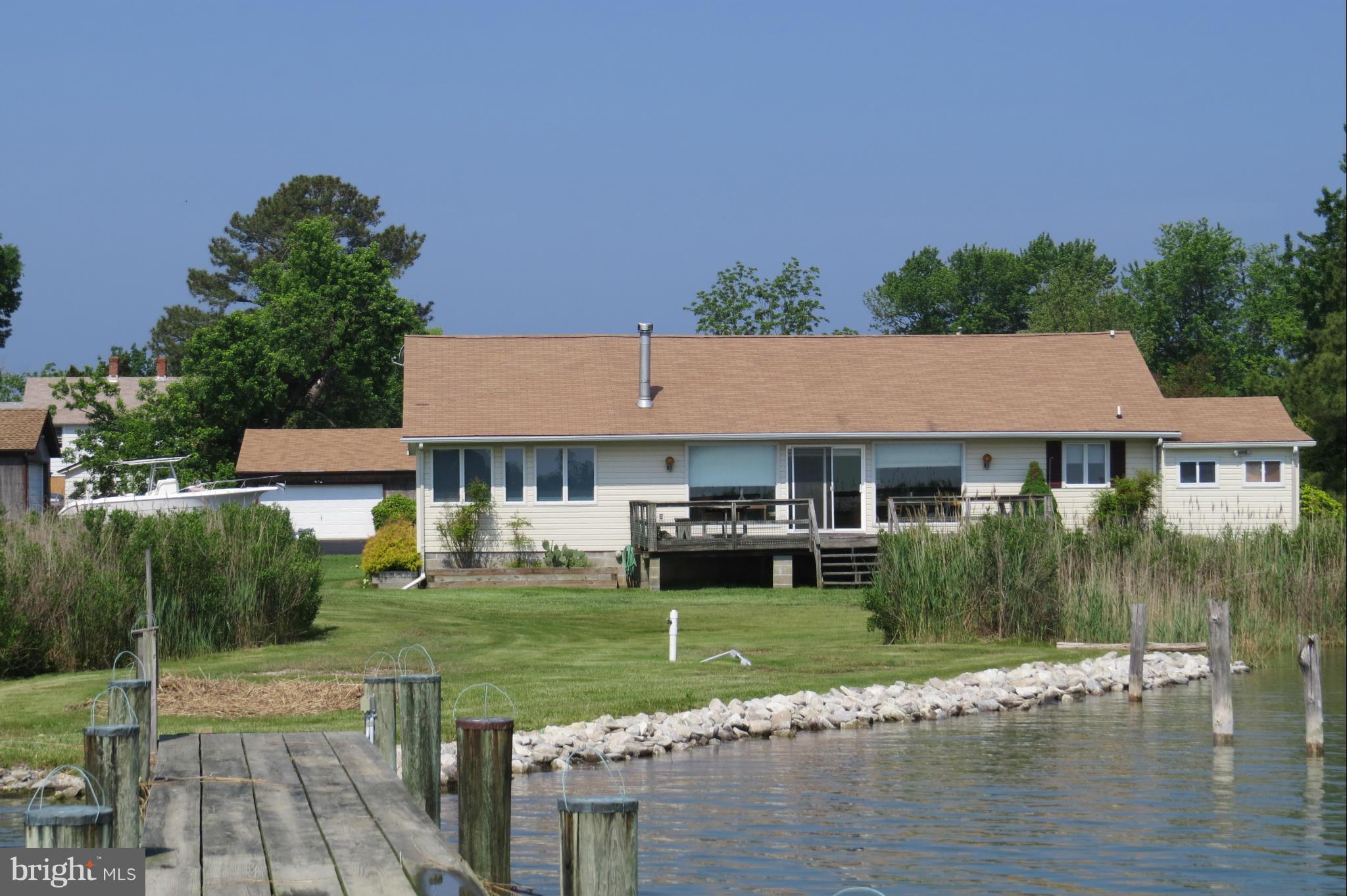 4883 Fairbank Road Tilghman, MD 21671 - Photo 4 of 28 View of home from pier