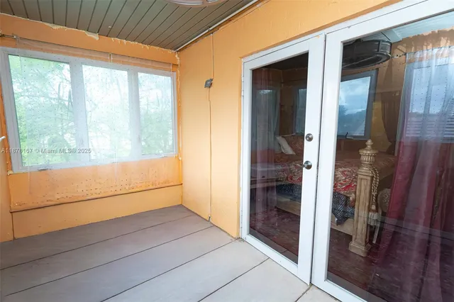 a outdoor space with furniture