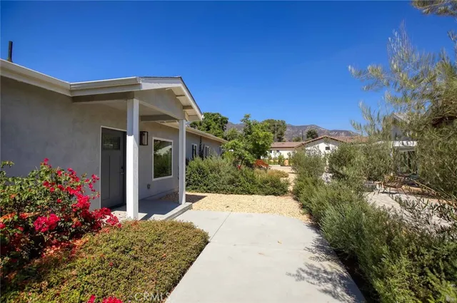 a view of house and outdoor space