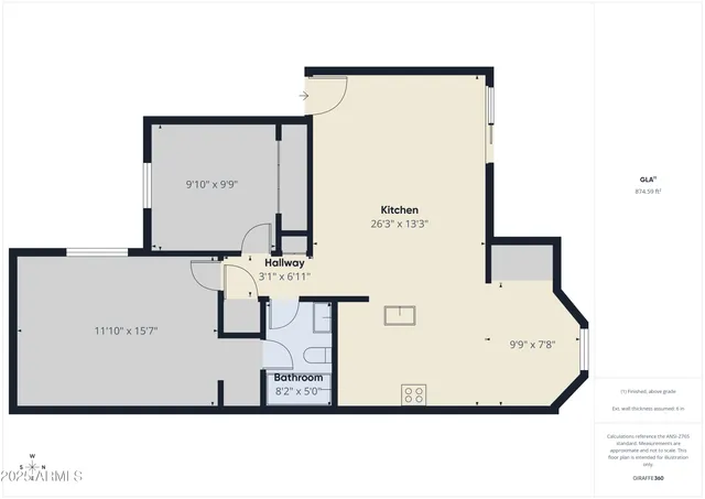 $1,150 | 5236 West Peoria Avenue, Unit 140, Glendale, AZ 85302