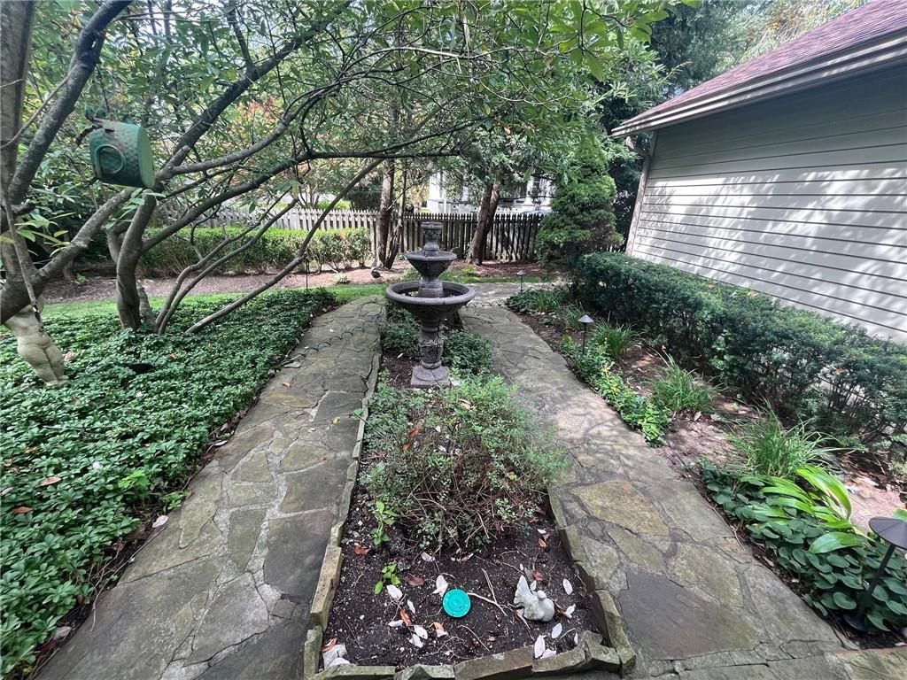 327 Pine Road Sewickley, PA 15143 - Photo 38 of 42 Yard/Fountain.