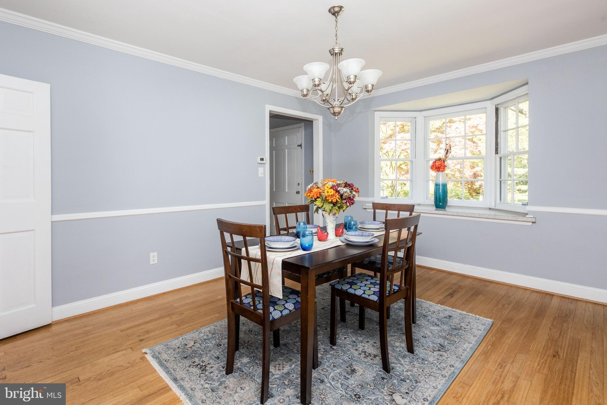5507 Springlake Way Baltimore, MD 21212 - Photo 7 of 46 Dining room w/ bay window