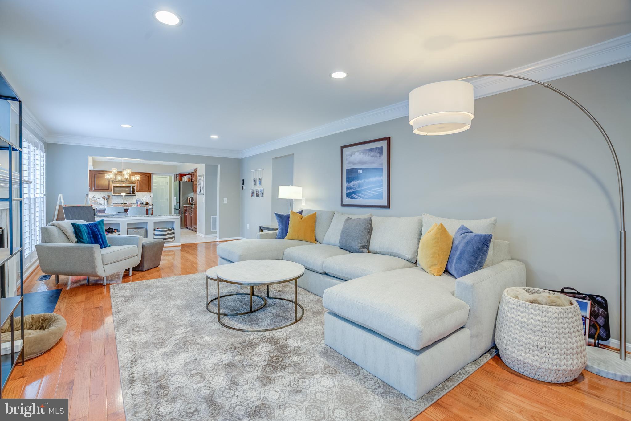 8529 High Timber Court Ellicott City, MD 21043 - Photo 19 of 94 a living room with furniture and a wooden floor