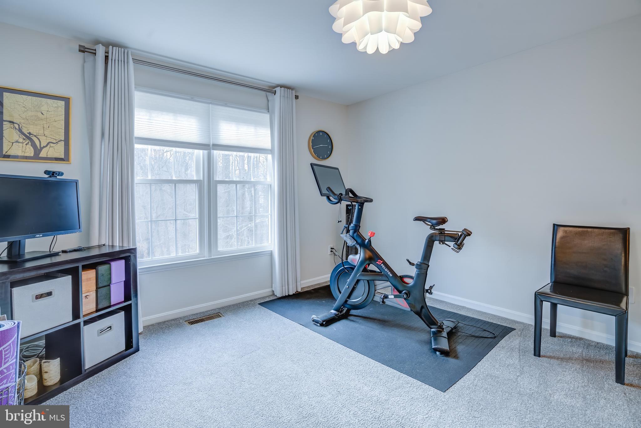 8529 High Timber Court Ellicott City, MD 21043 - Photo 54 of 94 a view of a room with gym equipment