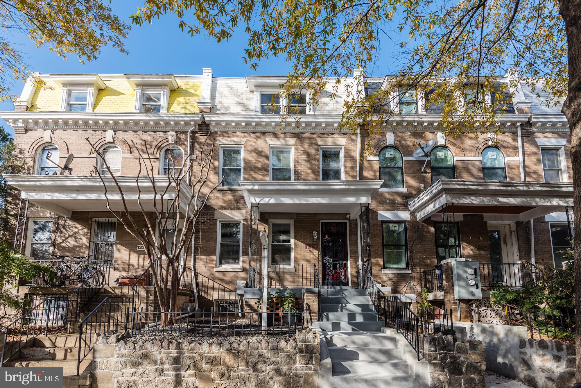 1227 Park Road Northwest Washington, DC 20010 - Photo 2 of 30 Classic Wardman facade!