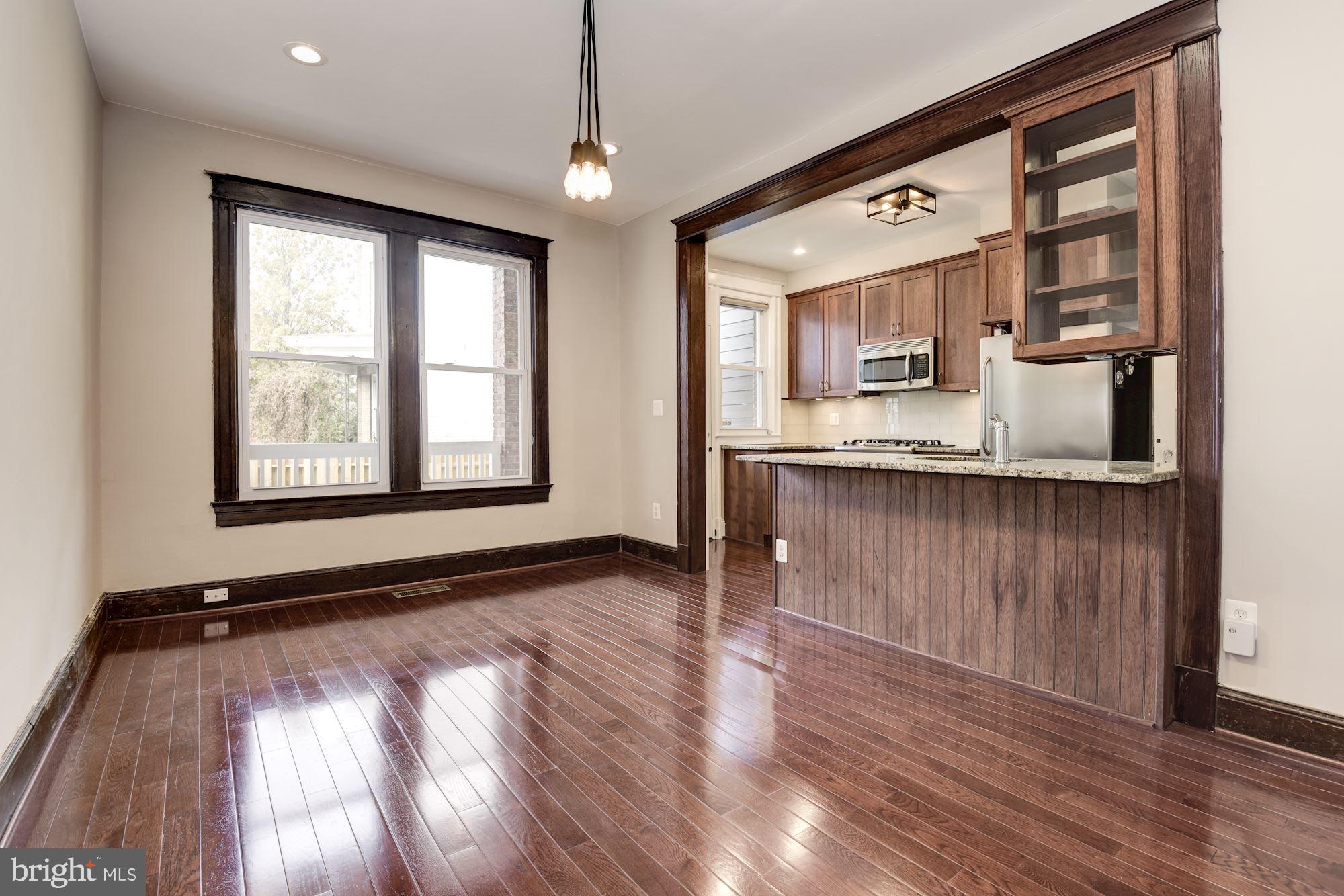 1227 Park Road Northwest Washington, DC 20010 - Photo 11 of 30 Dining room off of the kitchen island