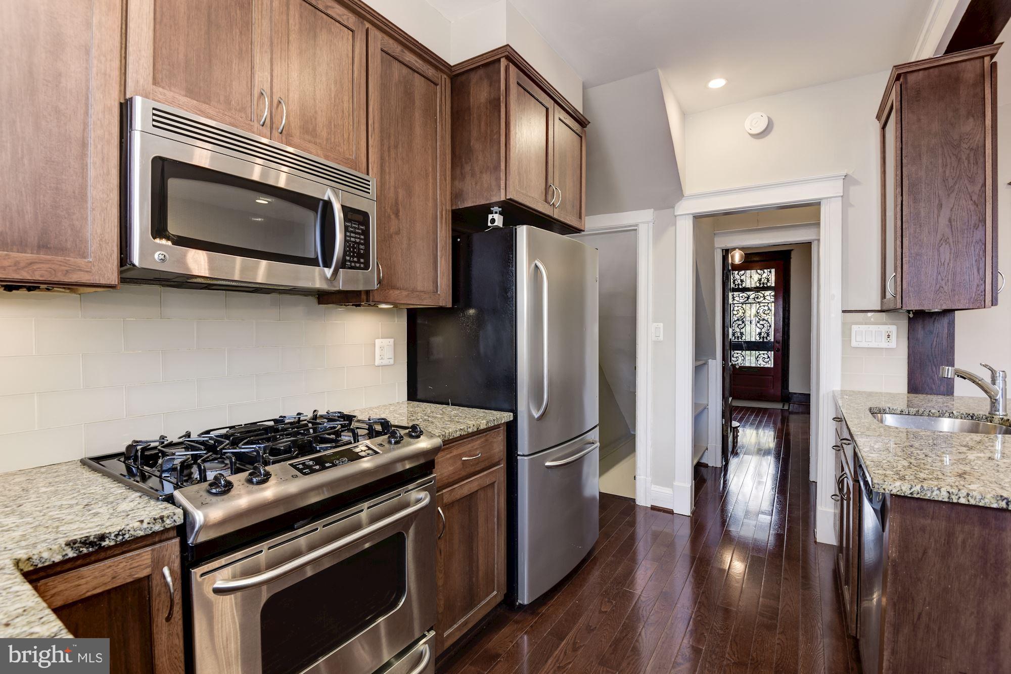 1227 Park Road Northwest Washington, DC 20010 - Photo 14 of 30 The kitchen has granite countertops