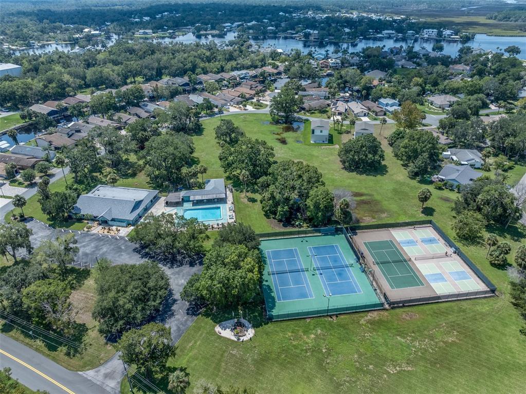 5012 South Deepwater Point Homosassa, FL 34448 - Photo 38 of 42 an aerial view of residential house with outdoor space