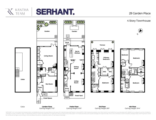 $13,950,000 | 29 Garden Place | Brooklyn Heights