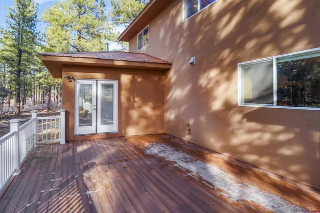 a view of a house with a porch