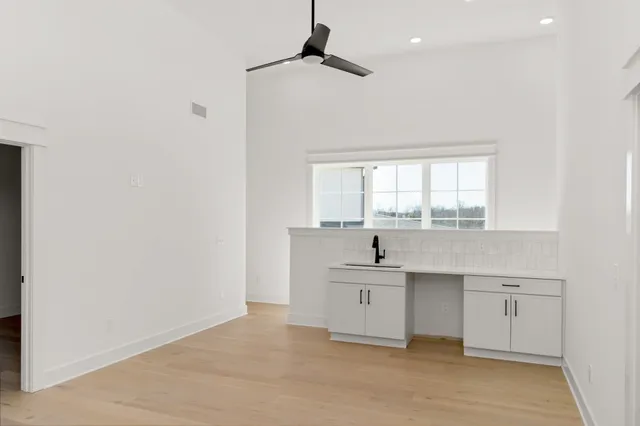 a view of closet area