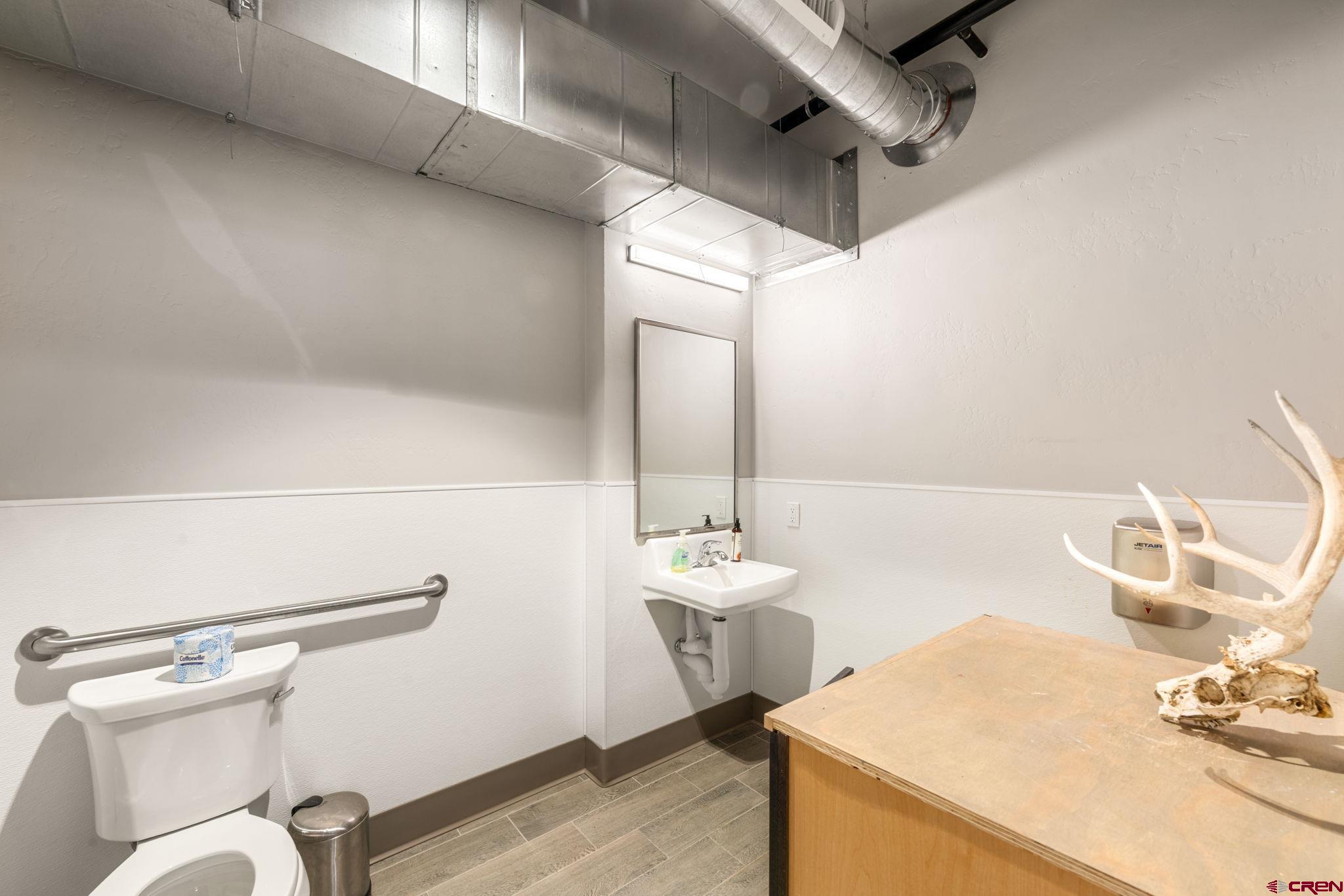 322 Belleview Avenue Crested Butte, CO 81224 - Photo 37 of 43 a bathroom with a sink and a toilet