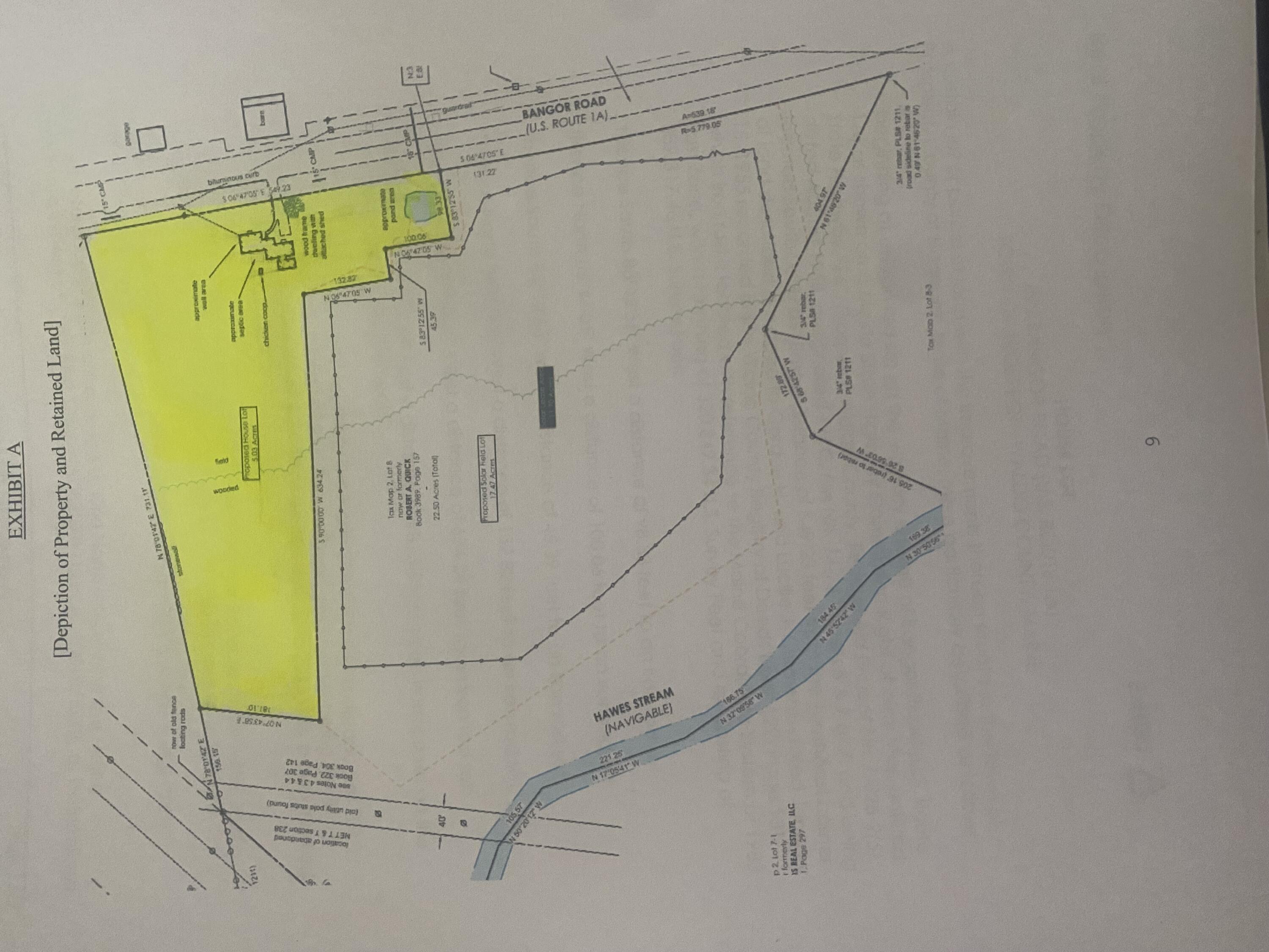 872 Bangor Road Prospect, ME 04981 - Photo 50 of 50 872BangorRDplot2023