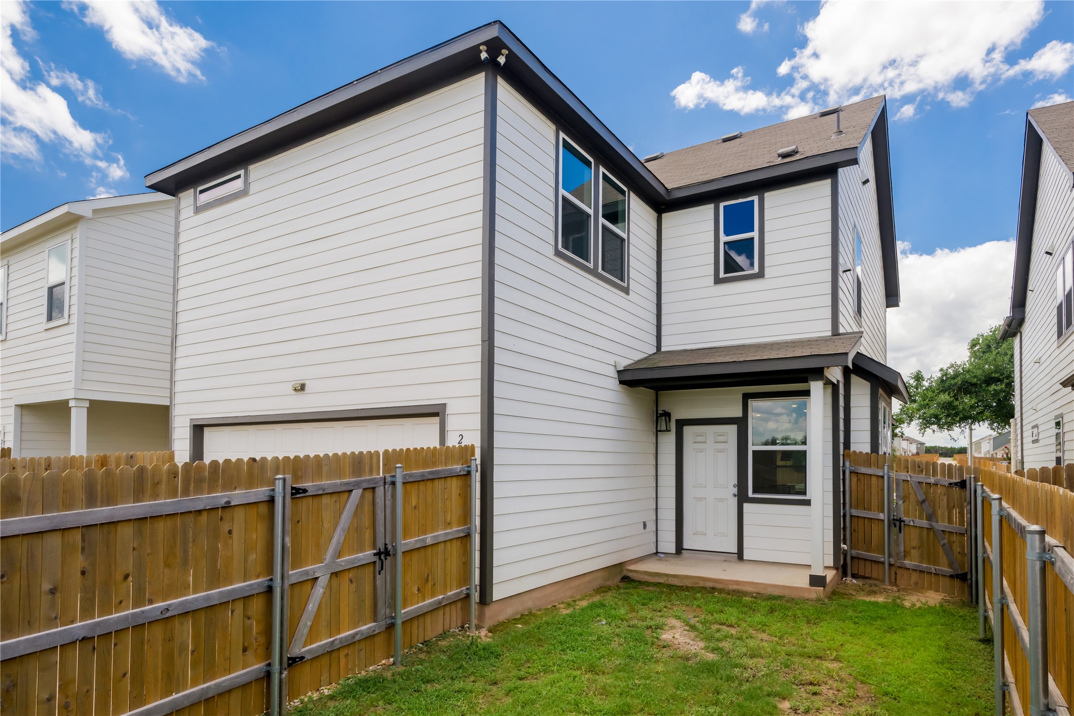 2540 Acoma Lane Leander, TX 78641 - Photo 23 of 26 a view of a house with a small yard and a large window