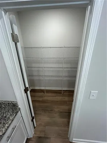 a view of walk in closet