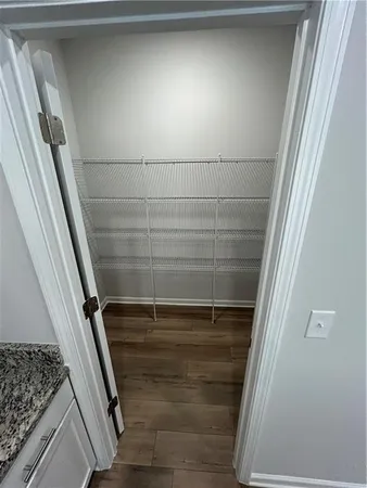 a view of walk in closet