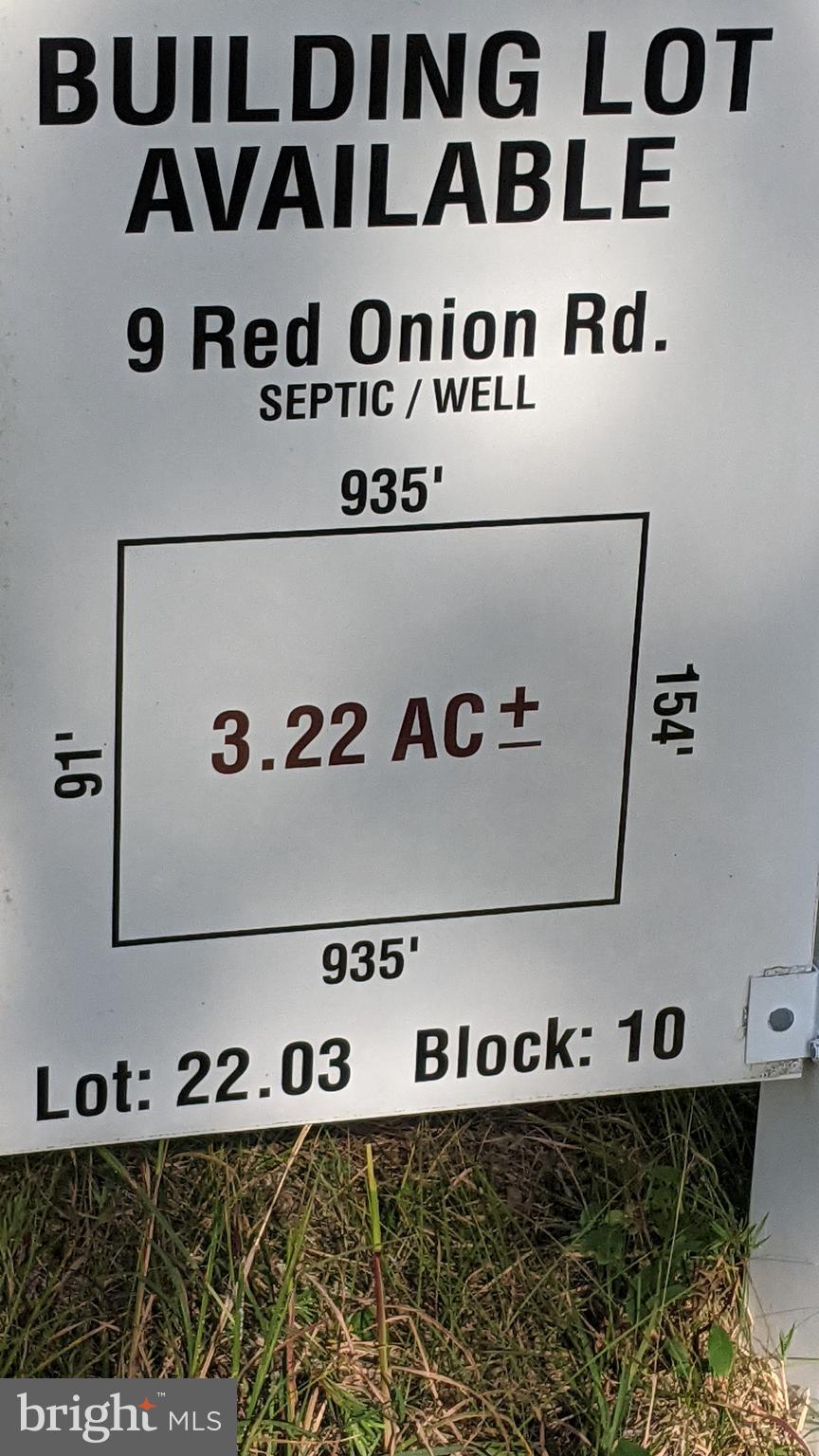 9 Red Onion Road Vincentown, NJ 08088 - Photo 4 of 5 Lot dimensions, Well permit and septic test pits