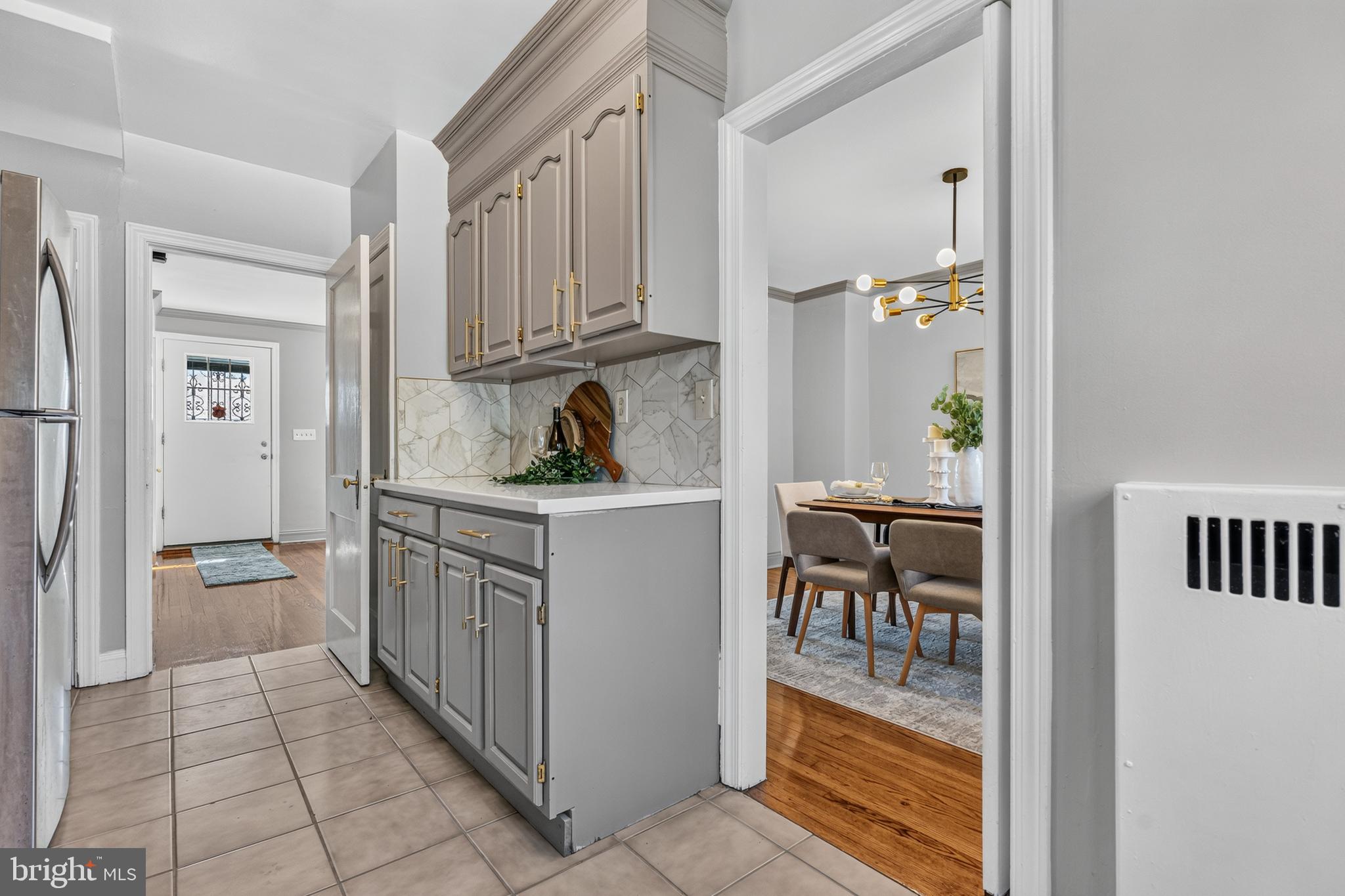 3906 Yolando Road Baltimore, MD 21218 - Photo 8 of 30 a kitchen with stainless steel appliances granite countertop a refrigerator and a stove