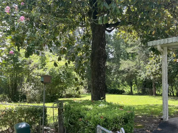 a view of an outdoor space with a lake view