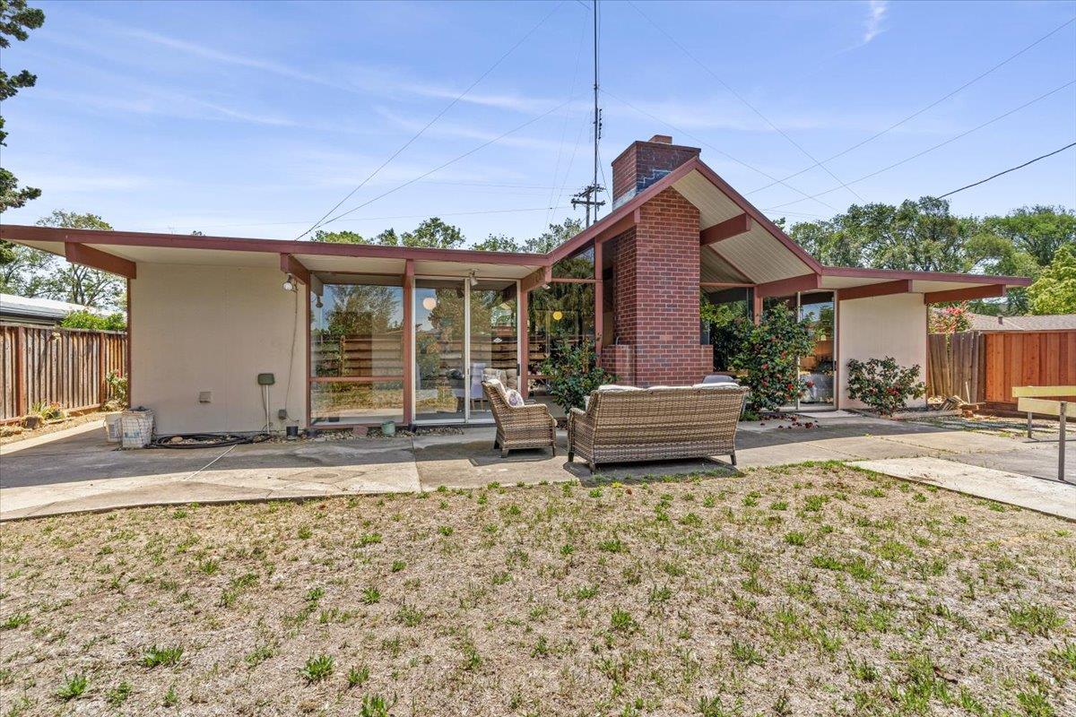 1103 East Homestead Road Sunnyvale, CA 94087 - Photo 28 of 29 a front view of a house with a yard outdoor seating and garage
