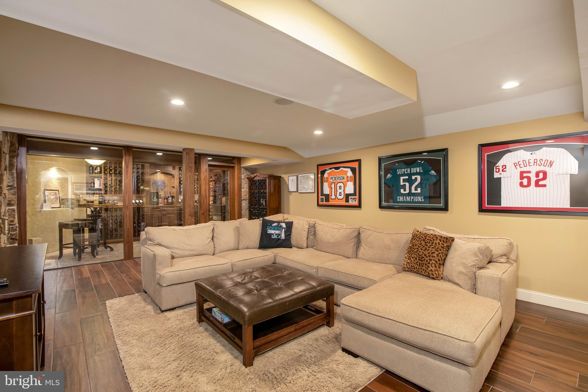 701 Garwood Road Moorestown, NJ 08057 - Photo 51 of 83 Finished Basement w/ Wine Cellar