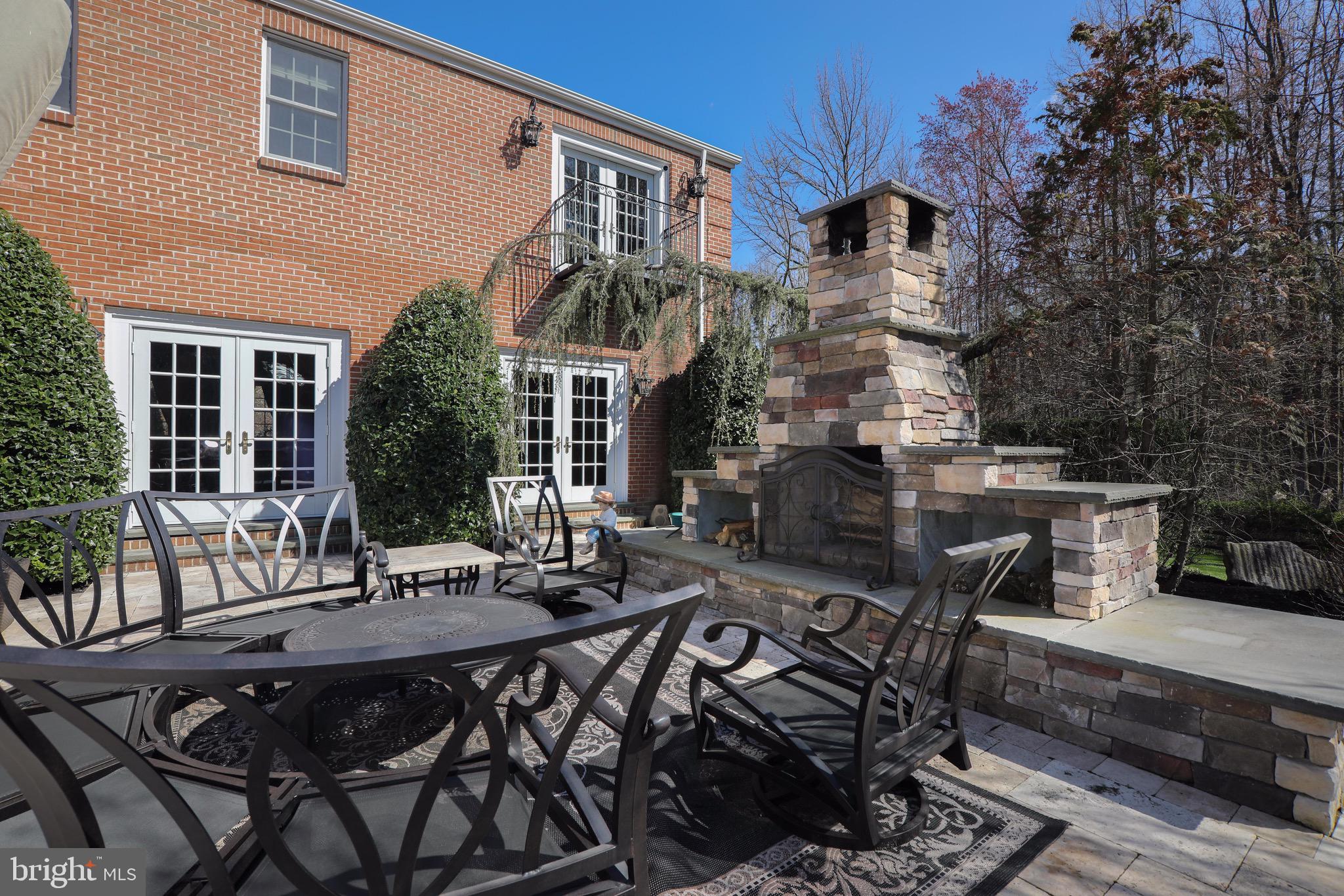 701 Garwood Road Moorestown, NJ 08057 - Photo 72 of 83 Outdoor Fireplace