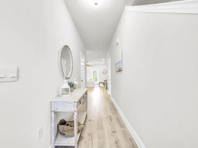 a very nice looking room with a large window