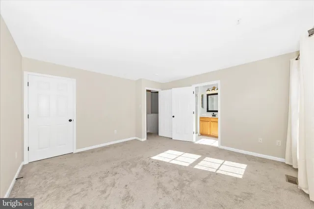 a view of empty room