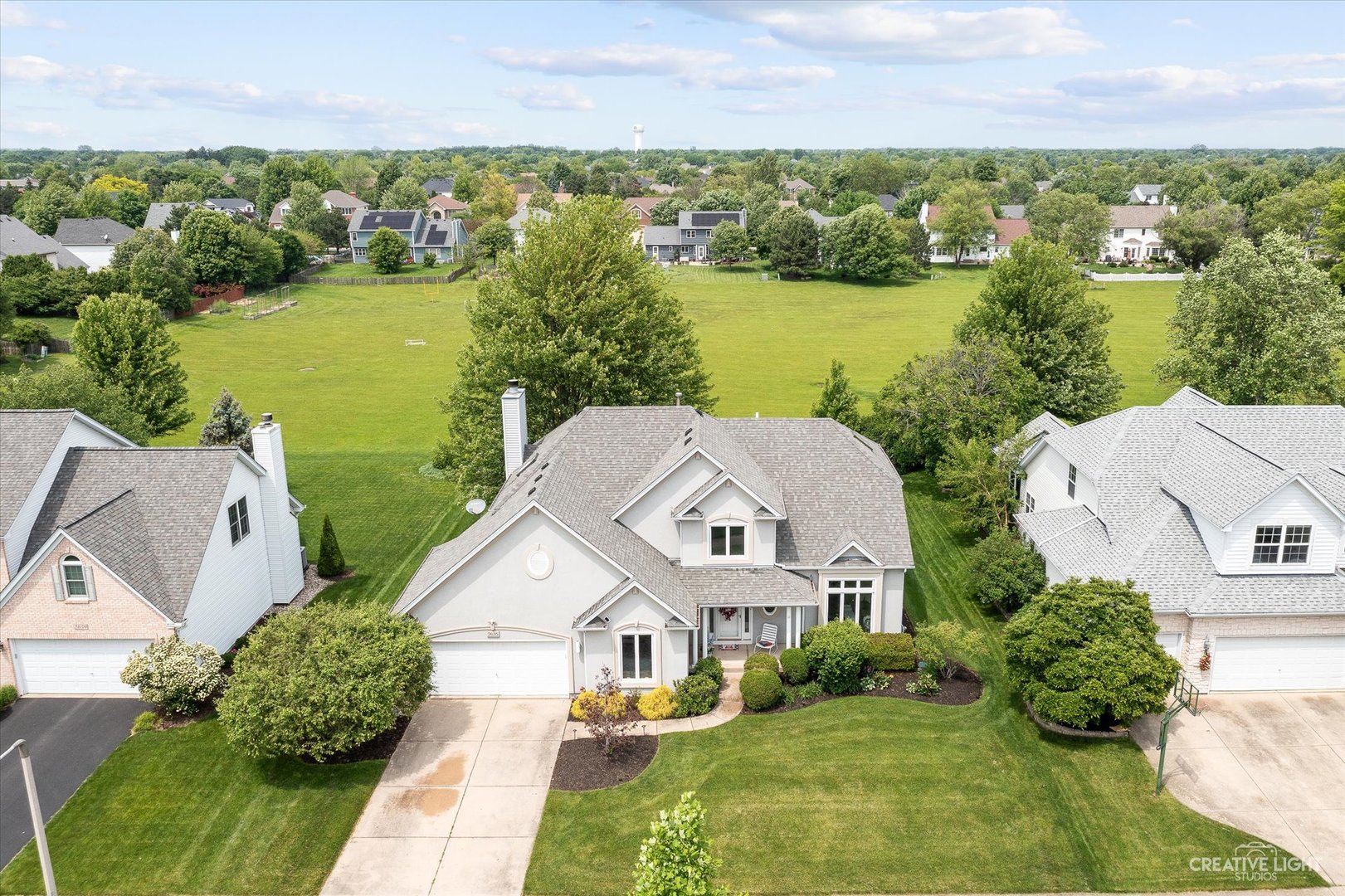 2635 High Meadow Road Naperville, IL 60564 - Photo 4 of 38 an aerial view of a house with outdoor space