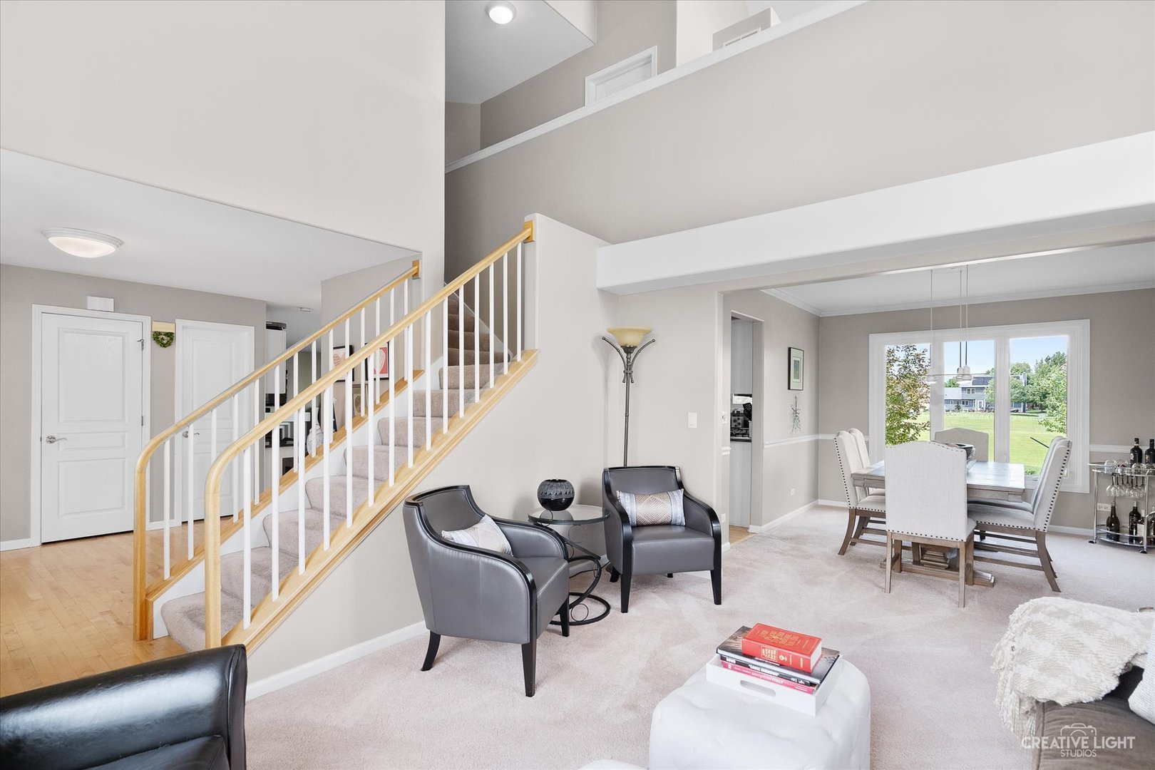 2635 High Meadow Road Naperville, IL 60564 - Photo 9 of 38 a living room with furniture and a large window