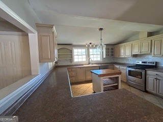 218 Hidden Springs Road Climax, GA 39834 - Photo 19 of 35 a kitchen with granite countertop a stove and a sink