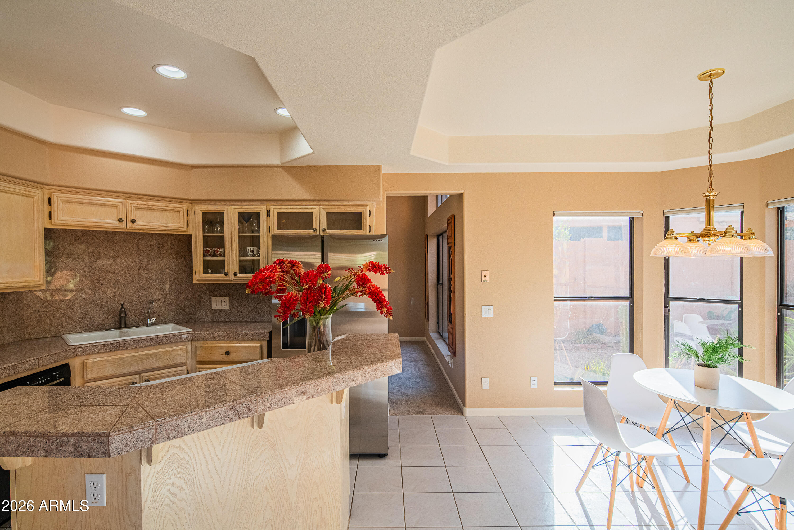 1054 East Shangri La Road Phoenix, AZ 85020 - Photo 13 of 37 Kitchen into Dining Nook