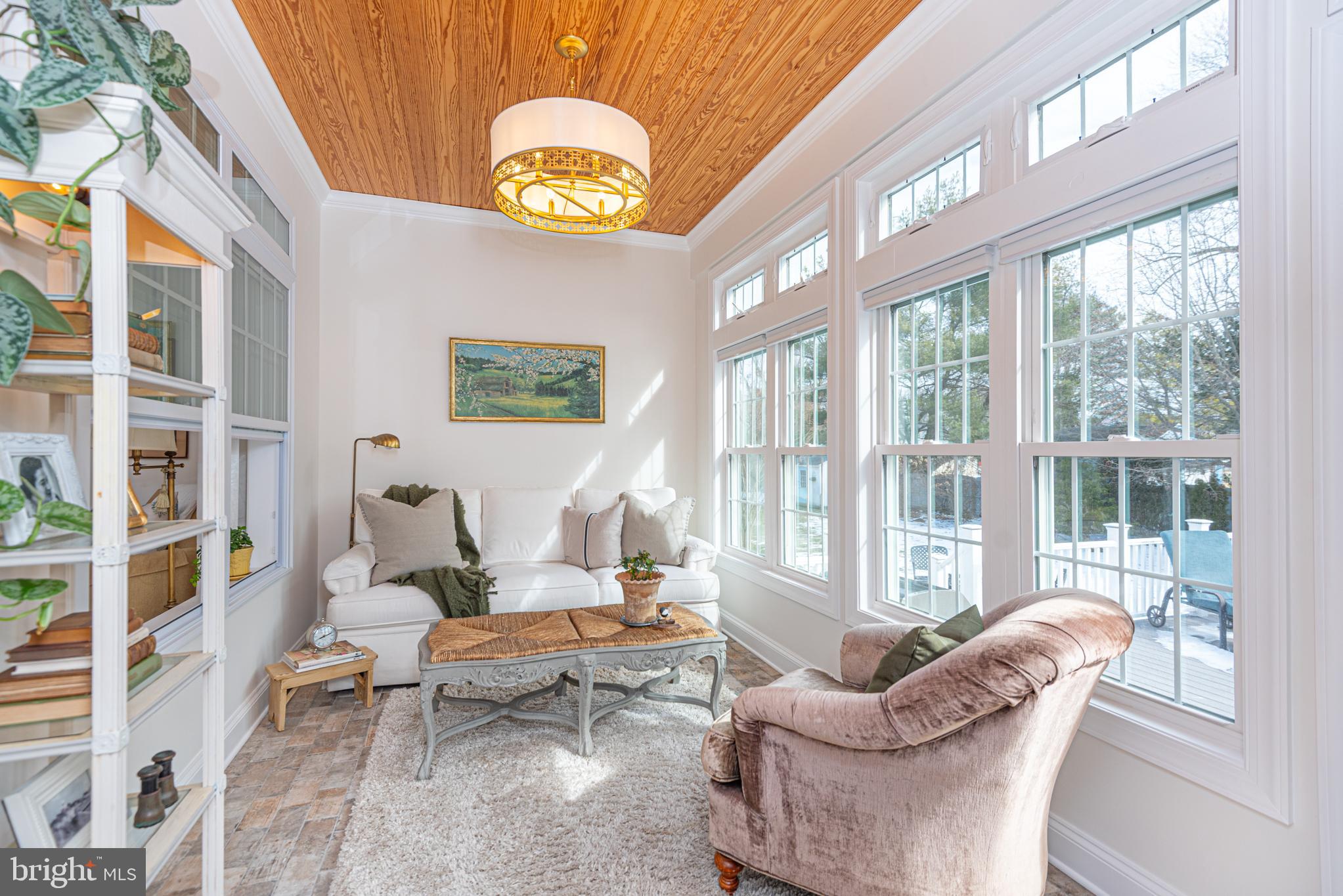 7 Longview Drive Ocean View, DE 19970 - Photo 28 of 125 Sunroom with wood ceiling.