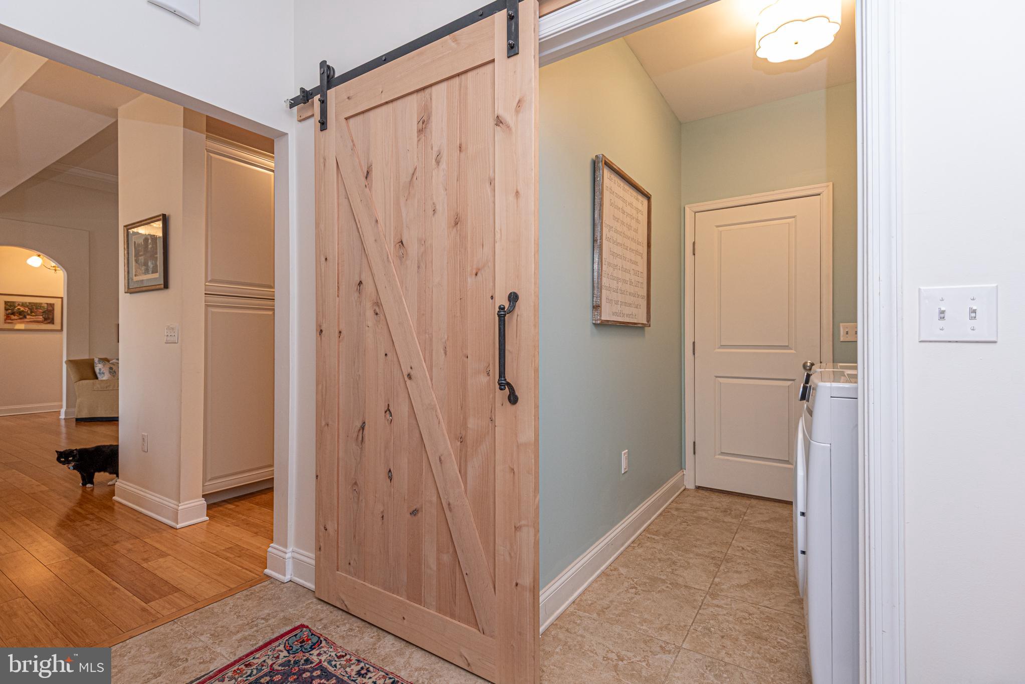 7 Longview Drive Ocean View, DE 19970 - Photo 59 of 125 Rustic barn door to laundry room.