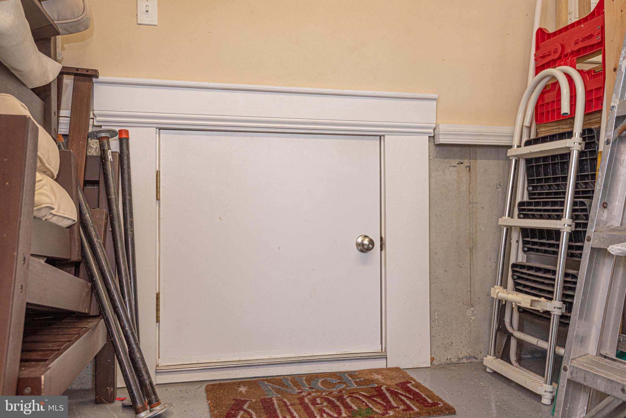 7 Longview Drive Ocean View, DE 19970 - Photo 70 of 125 Encapsulated crawl space entrance in garage.