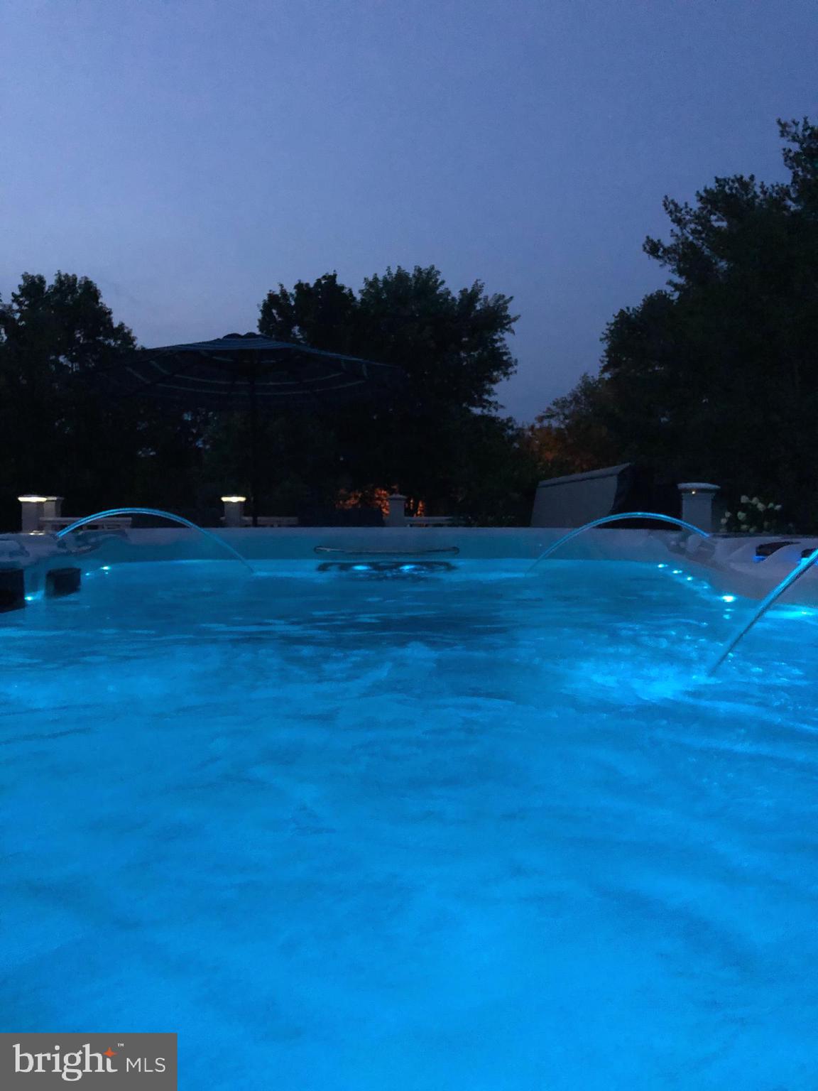 7 Longview Drive Ocean View, DE 19970 - Photo 77 of 125 Swim spa with lights and water feature.