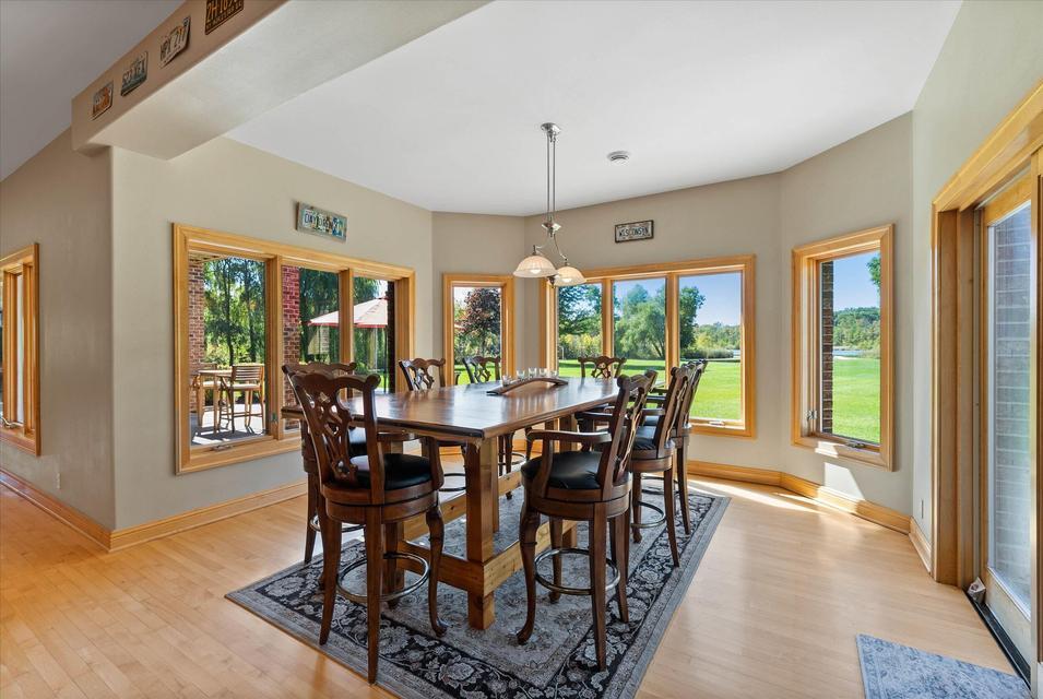 3790 Sherman Road Polk, WI 53086 - Photo 50 of 101 Lower Dining Room